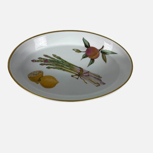 Royal Worcester Evesham Fine Porcelain Oven to Tableware Oval Serving Dish - Picture 7 of 7